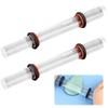 2 Pcs Acrylic Roller Clay Rolling Pin, Polymer Clay Roller