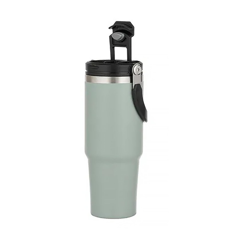 Eco Hydrate Drink Bottle 1L Stainless Steel Sage Ladelle 64264