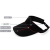 VSUSN Unisex Sun Visor Cap Ultralight Tennis Hat with Adjustable