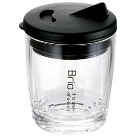 Richell 14761 Powder Condiment Container, S, Brio, Black