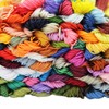 ATDAWN Rainbow Color Embroidery Thread,Cross Stitch Threads, Bracelets Floss, Crafts