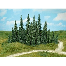 HEKI 2231 Pinien 50 Stück, Höhe 12 cm, Mehrfarbig