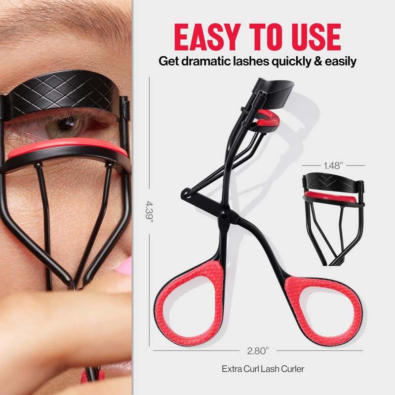 Revlon Extra Curl Lash Curler, Gives an All Day Dramatic