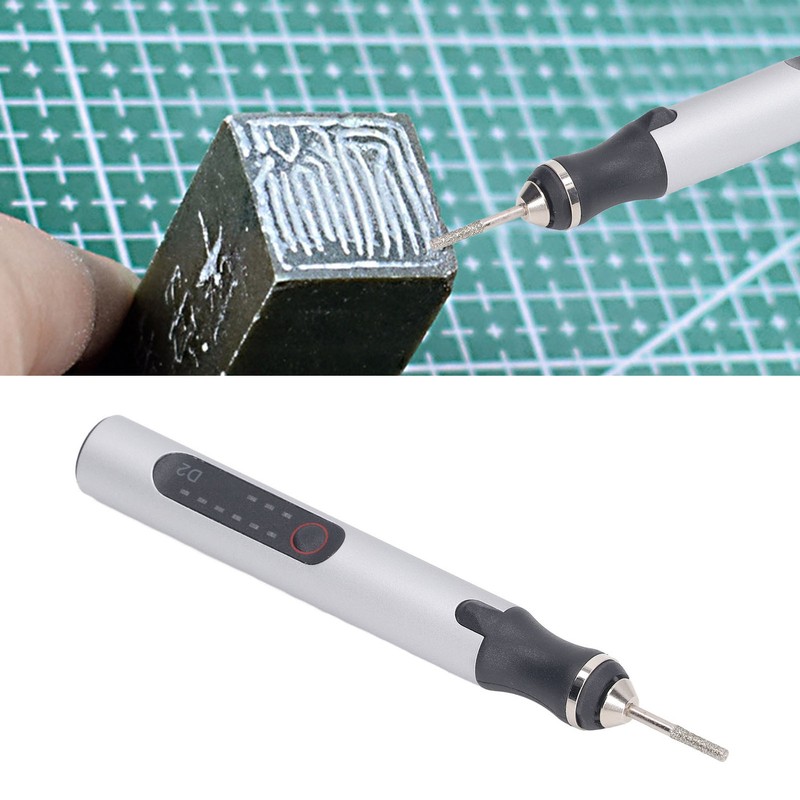 Electric Grinder Pen USB Rechargeable Adjustable Speed Smart Polishing Engraving