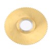 Circular Saw Blade 72 Teeth Ti Plated High Speed Steel