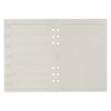 Bindex A5302 Personal Organizer Refill, Horizontal A5 Size, 6 Holes,