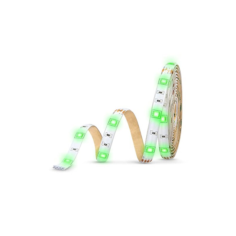 Lloyd's LC-1326 Tira LED Inteligente 5M, RGB Multicolor, Compatible con