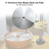 Aluminum Disc Master Base Lap Plate 8" x 1/2" Arbor
