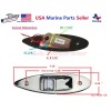 Mear Gear Marine Boat Navigation Pair LED Side Tear Drop