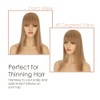MY-LADY Human Hair Toppers for Women Real Human Hair with