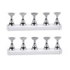 Baluue Nail Art Display Stand 4 Sets of Acrylic Chessboard