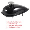 2L Fuel Tank W/Cap Petcock Set Fits 80cc 66cc 49cc