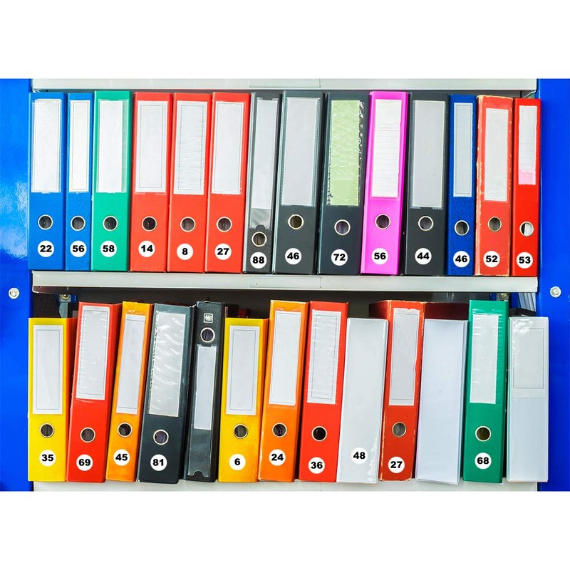 Number Stickers Sequence Numbered Labels 4 Set of (1 to