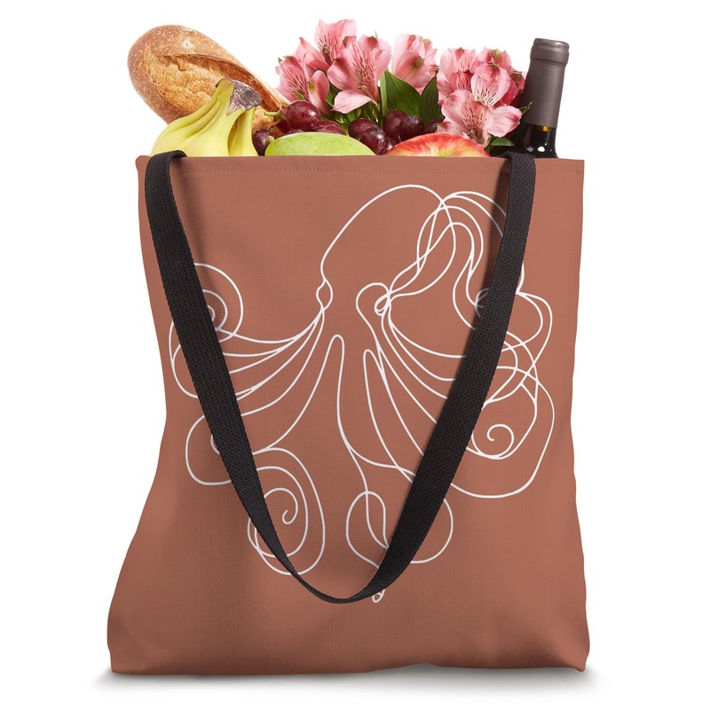 Pacific Ocean Cephalopod Octopus Behavior Octopus Tote Bag