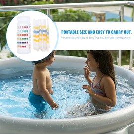 iplusmile Tiras Reactivas Para Piscinas 6 En 1 Prueba Precisa De Ph Bromo Alcalinidad Dureza Y Ácido Cianúrico Para Spa Y Portátil