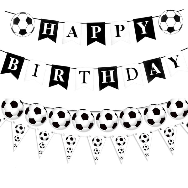 Football Birthday Banner, Football Birthday Decorations Banner, Football Theme Party