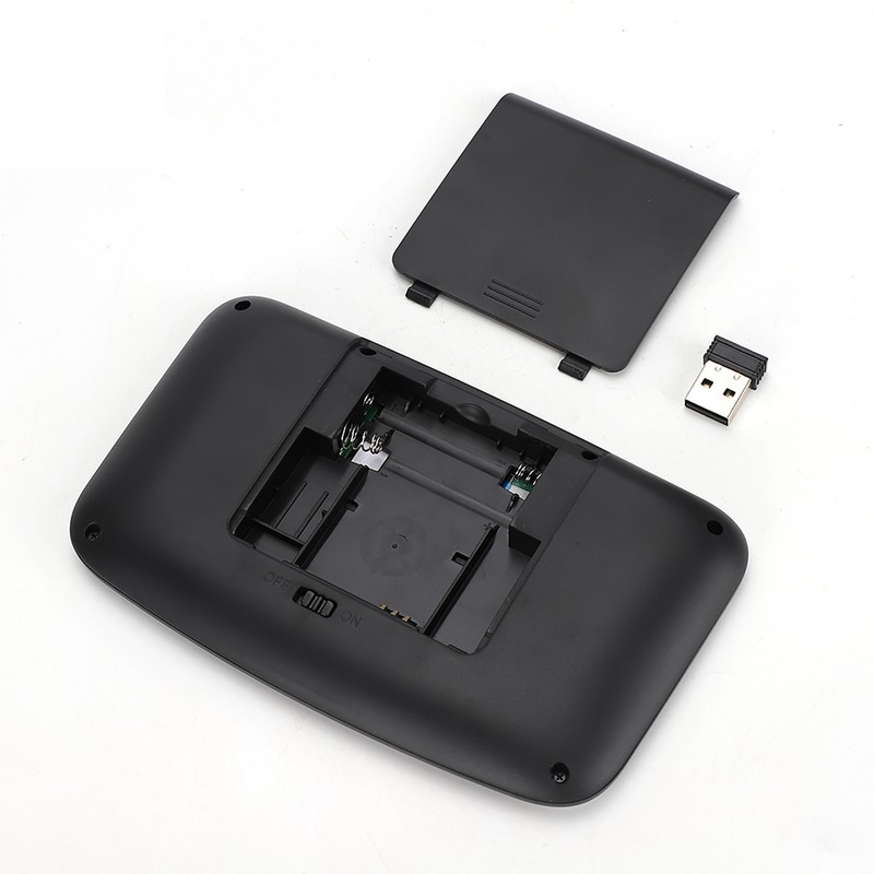 Mini Touch Flat Backlight 2.4G Button Wireless Keyboard Left and