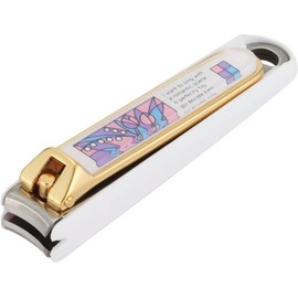  KAI Nail Clipper New Nail S (Stained) Curved Blade Sharp Cut Made in Japan KE0601