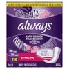 Always Always Anti-Bunch Xtra Protection Daily Liners, Extra Long Length,
