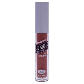 theBalm Lid-Quid Sparkling Shimmering Liquid Eyeshadow, Liquid Highlighter, Eye Makeup, Long wearing, Buildable, Travel-Size, Bellini, 1.1 ounces