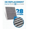 PHILTOP Cabin Air Filter Replacement ACF023 with activated carbon filter