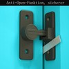 Sliding Door Lock, 90 Degree Movable Door, Right Angle Buckle,