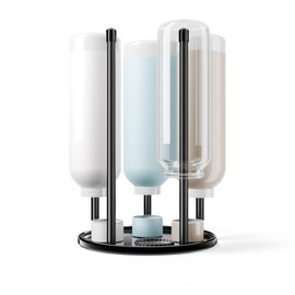 Bottle Holder for SodaStream - Premium Ceramic Drip Holder with Drip Tray for 5 SodaStream Crystal | Emil Bottles