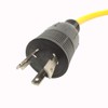 Parkworld 61018 Generator Adapter Cord Locking 20A 3 Prong Male