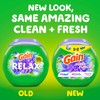 Gain Super Flings Laundry Detergent Pacs, 18 Count, Dewdrop Dream