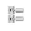 Barrette Outdoor Living Heavy-Duty Modern Hinge, White