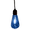 NOMA Connectable Edison Drop Festoon Garden Lights, 10 Large Multicolour