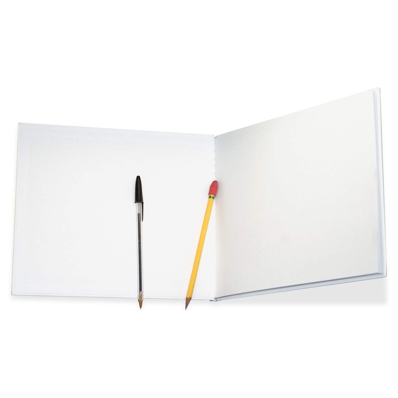 Ashley Hardcover Blank Book 6" x 8" Landscape (ASH10703)