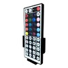 Wall Mount for LED Lighting 44 Keys Remote Control Black