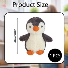 23 CM Stuffed Toy for Kids, Penguins Plush, Penguin Teddy for Cuddling & Playing, Soft Penguin Toy for Girls Boys, for Baby Party, Christmas, Children's Day
