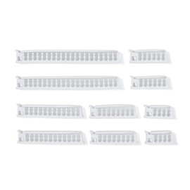 Formulamod Self Adhesive Cable Clip Kit, Sleeve Management Tools Wire Organizer Comb Computer Case Cable Clips, Multipurpose Wire Clamps (White)