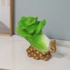 Lucky Cabbage Crafts Chinese Bai Cai Ornament Resin Feng Shui