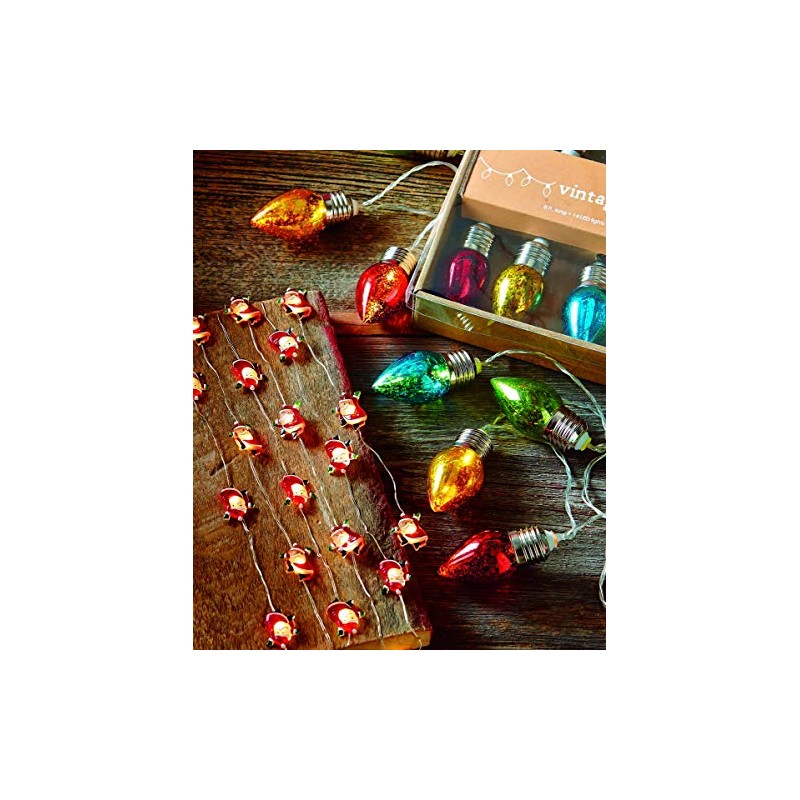 tag Trade Associate Group LED Light Set Vintage Bulbs String