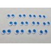 Pair of Zim's 12mm Oval Paste-On Plastic Eyes for Craft