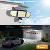 Onforu 3000LM Solar Lights Outdoor, 3 Heads Security Lights with