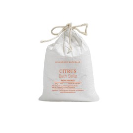 Field + Fleur Hillhouse Naturals Citrus Bath Salts 16oz - Marine Essence Blend, Relaxing Soak, Made in USA
