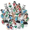 Buttons Galore Snowman Super Value Pack Craft Buttons, White 100