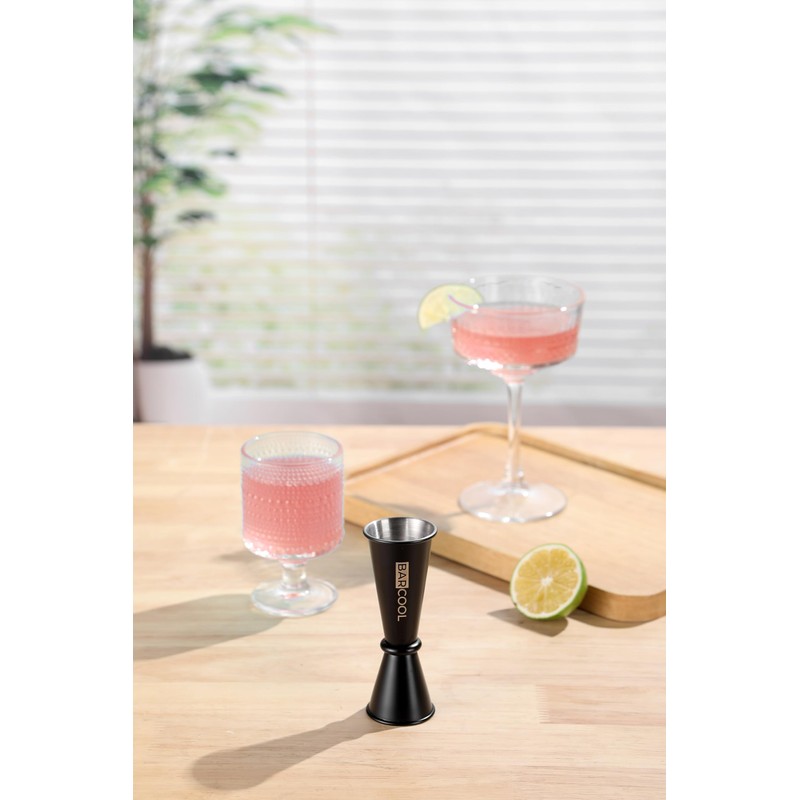 Barcool Bartenders Professional Cocktail Spirit Measure | Dual Sided Cup