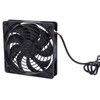 Solar Panel Fan Dual Exhaust Fans Air Ventilation Heat Dissipation