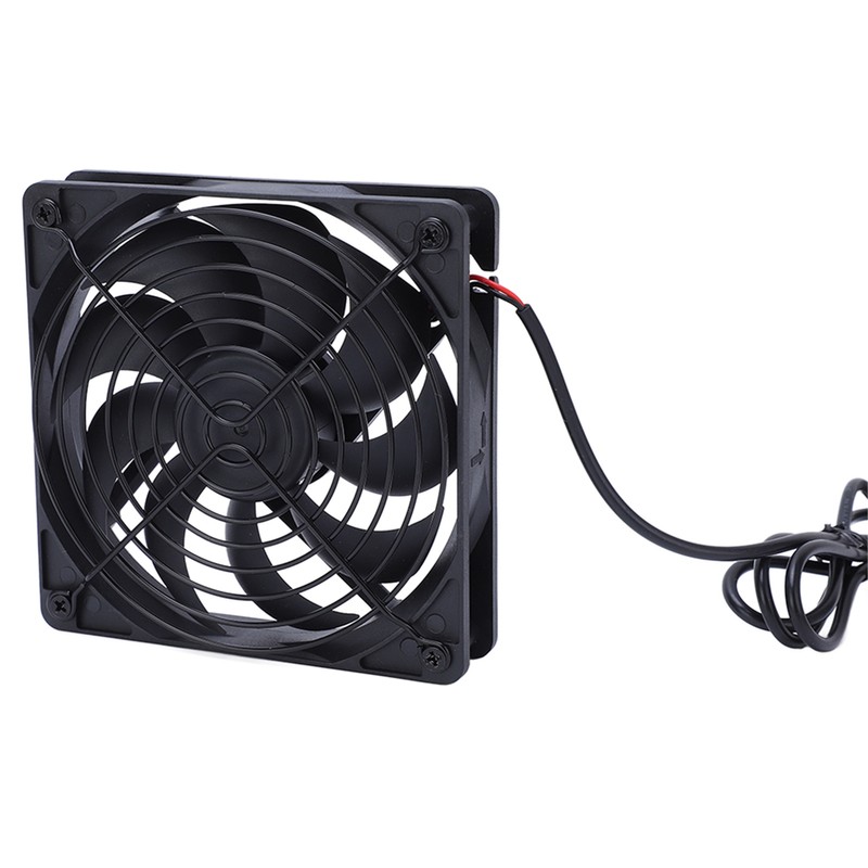 Solar Panel Fan Dual Exhaust Fans Air Ventilation Heat Dissipation