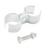 Chain Link Fence Panel Clamps - glrovazas 6Pcs Double Pipe