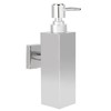 Wall Mounted Stainless Steel Square Manual Hand Liquid Soap Lotion