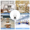 Jectse Indoor Outdoor Surveillance Camera, 1080P 360° Panoramic WiFi Home