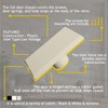 HASMX 775590A Central Vacuum Inlet Valve Plate, Low Voltage Inlet