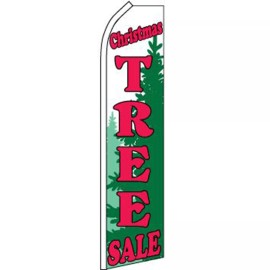 Neoplex Christmas Tree Sale Flag Flutter Feather Banner Swooper Bundle Kit