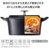 Ishigaki Cast Iron Two-Handled Pot, 3.5 inches (9 cm), Width
